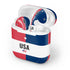 American Flag Color Block Apple AirPods 2 Skin