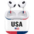 American Flag Color Block Apple AirPods (3rd Gen 2021) Skin