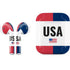 American Flag Color Block Apple AirPods Skin