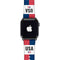 American Flag Color Block Apple Watch Band 42-44mm