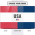 American Flag Color Block Dell Vostro Skin