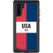 American Flag Color Block Galaxy Note 10 Waterproof Case