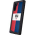 American Flag Color Block Galaxy Note 10 Waterproof Case