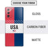 American Flag Color Block Galaxy Note20 5G Skin