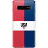 American Flag Color Block Galaxy S10 Plus Skin