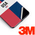 American Flag Color Block Galaxy S10 Plus Skin
