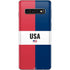 American Flag Color Block Galaxy S10 Skin