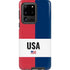 American Flag Color Block Galaxy S20 Ultra 5G Pro Case