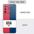 American Flag Color Block Galaxy S20 Ultra 5G Skin