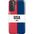 American Flag Color Block Galaxy S21 5G Pro Case