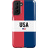 American Flag Color Block Galaxy S21 Plus 5G Pro Case