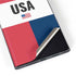 American Flag Color Block Galaxy S22 Ultra Skin