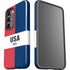 American Flag Color Block Galaxy S23 Pro Case