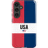 American Flag Color Block Galaxy S24 Impact Case