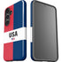 American Flag Color Block Galaxy S24 Impact Case