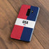 American Flag Color Block Galaxy S9 Plus Skin