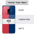 American Flag Color Block Galaxy S9 Skin