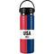 American Flag Color Block Hydro Flask 20oz Wide Mouth Skin