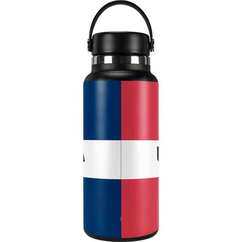 American Flag Color Block Hydro Flask 32oz Wide Mouth Skin