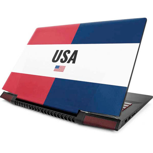 American Flag Color Block Lenovo IdeaPad Skin
