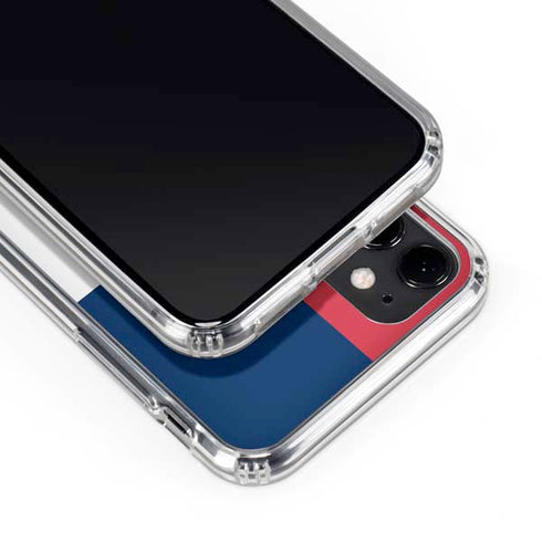 American Flag Color Block iPhone 11 Clear Case