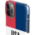 American Flag Color Block iPhone 11 Pro Lite Case