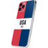 American Flag Color Block iPhone 11 Pro Skin