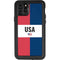 American Flag Color Block iPhone 11 Pro Waterproof Case