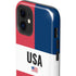 American Flag Color Block iPhone 12 Impact Case