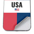 American Flag Color Block iPhone 12 Pro Skin