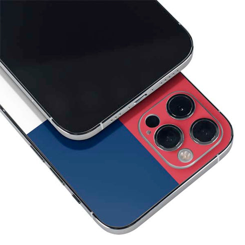 American Flag Color Block iPhone 12 Pro Skin