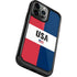 American Flag Color Block iPhone 13 Pro Cargo Case