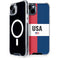 American Flag Color Block iPhone 14 MagSafe Case