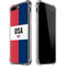 American Flag Color Block iPhone 7/8 Plus Clear Case