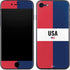 American Flag Color Block iPhone 7 Skin