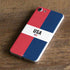American Flag Color Block iPhone 7 Skin