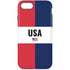 American Flag Color Block iPhone 8 Pro Case