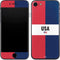American Flag Color Block iPhone 8 Skin