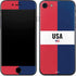American Flag Color Block iPhone 8 Skin