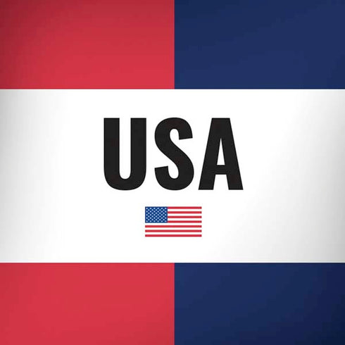 American Flag Color Block iPhone X Pro Case