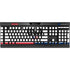 American Flag Color Block K95 RGB PLATINUM Mechanical Gaming Keyboard Skin