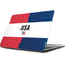 American Flag Color Block Apple MacBook Skin