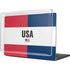 American Flag Color Block MacBook Pro 16in (2021-25) Case plus Skin
