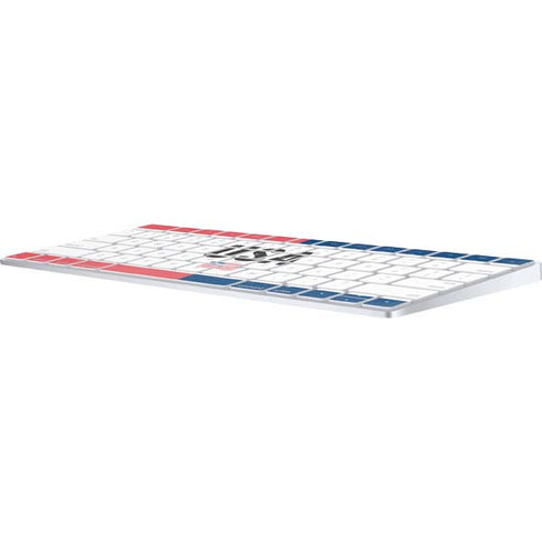 American Flag Color Block Magic Keyboard Skin