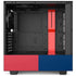 American Flag Color Block NZXT H510 Compact ATX Mid-Tower Case Skin
