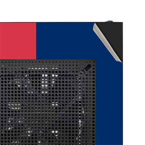 American Flag Color Block NZXT H510 Compact ATX Mid-Tower Case Skin
