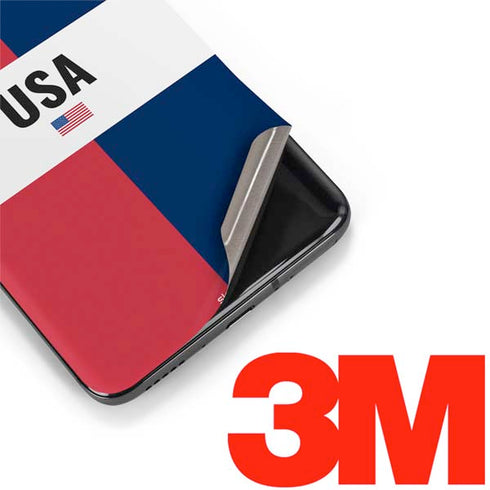American Flag Color Block OnePlus 7 Pro Skin