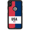 American Flag Color Block Otterbox Commuter iPhone Skin