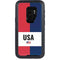 American Flag Color Block Otterbox Defender Galaxy Skin
