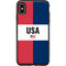 American Flag Color Block Otterbox Symmetry iPhone Skin